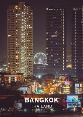 Bright site of Bangkok