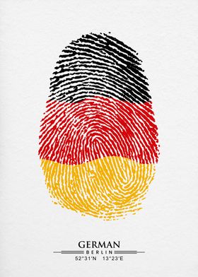 german finger flag