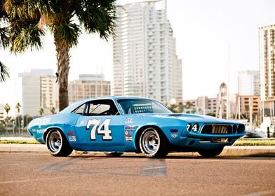 1973 Dodge Challenger Race