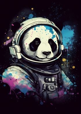 Panda Astronaut