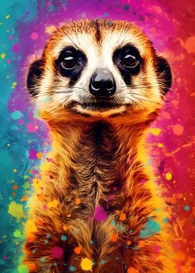 Meerkat Colorful