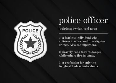 Funny Police Definition