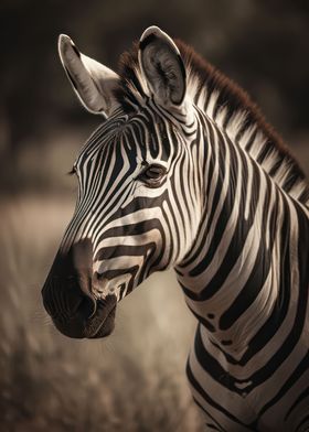 Mysterious zebra