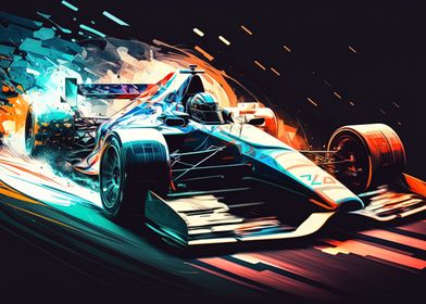 Futuristic racing formula
