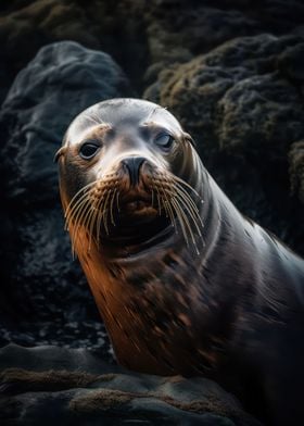 Adorable seal