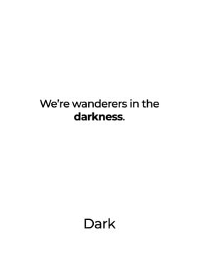 Dark Poster Serie 