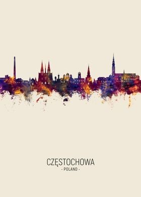 Czestochowa Skyline Poland