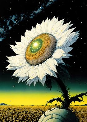 Universe sunflower