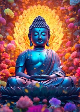 Colorful Buddha