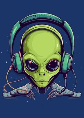 Alien Blue House Music