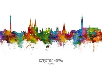 Czstochowa Skyline Poland