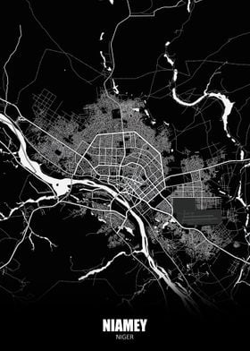 Niamey Niger Map