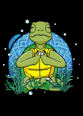 Meditating Sea Turtle Gift