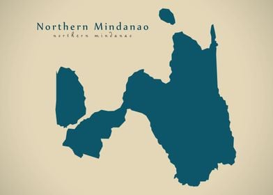 Northern Mindanao map