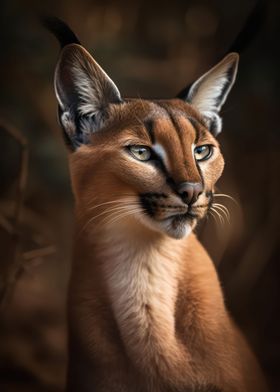 Stunning caracal