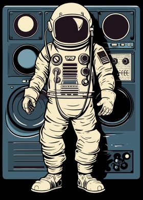 DJ Astronaut Guard Speaker