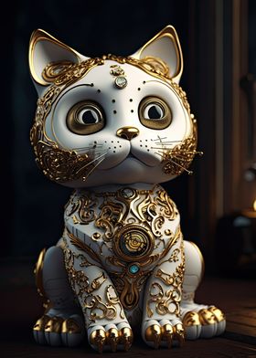 Lucky Cat Japan Art