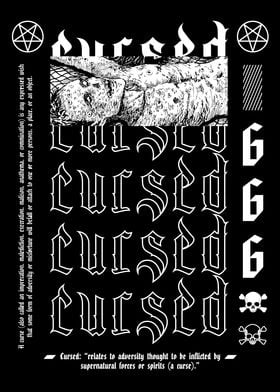 Cursed Dark Poster 666