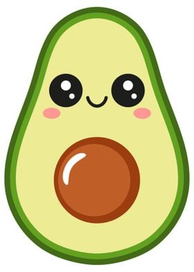 Adorable Avocado Charm