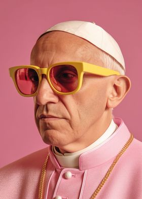 Pope Francis Fashion Art