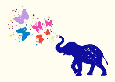 Elephant Spraying