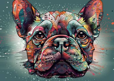 French Bulldog Illustrated