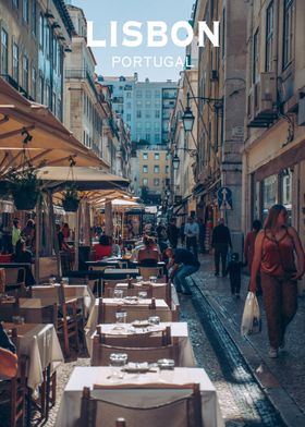 Lisbon Restaurant street