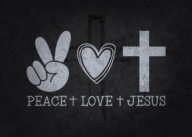 Peace Love Jesus