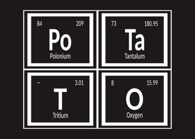 Potato Periodic Table 