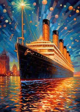 Titanic Watercolor