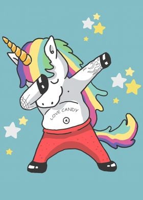 Unicorn Dabbing