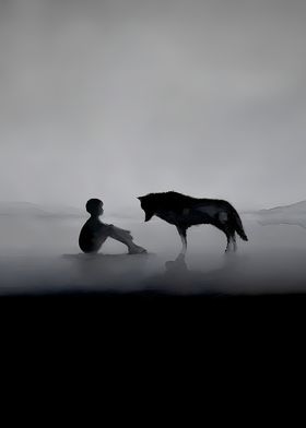 Boy and Wolf