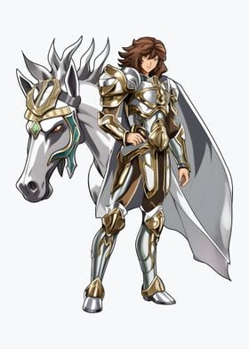 Anime Horse Warrior Armor