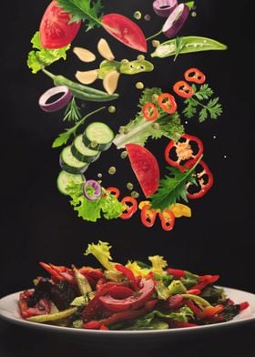 Vegetarian salad