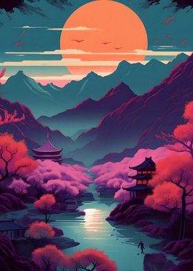 japanese sunset 05