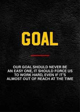Goal definition