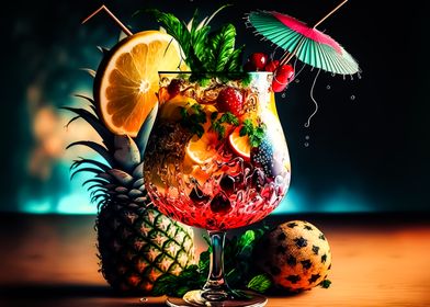 Pina Colada Cocktails