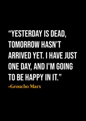 Groucho Marx Quote 