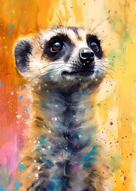 Meerkat Painting