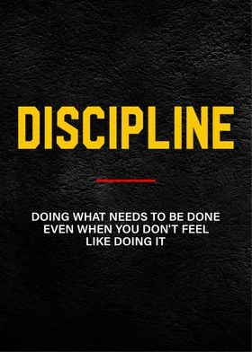Discipline definition