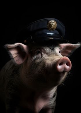 Police Officer Pig