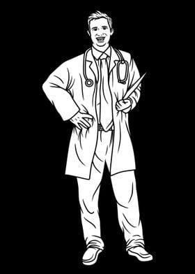 Doctor BnW 01