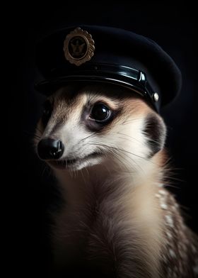 Police Officer Meerkat
