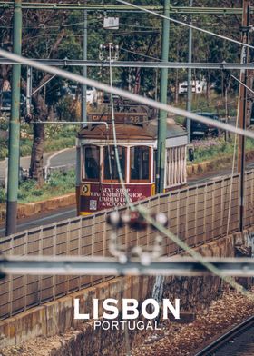 Lisbon tram 