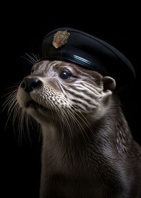 Police Officer Otter