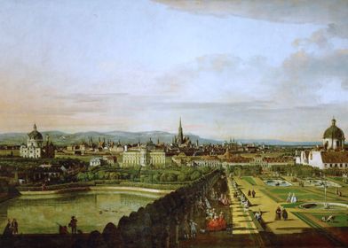 View of Vienna Belvedere