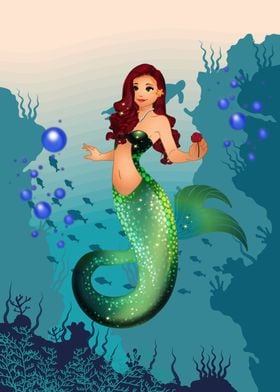 Green Mermaid