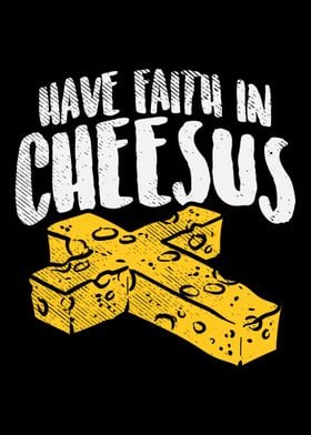 Funny Cheese Maker Jesus