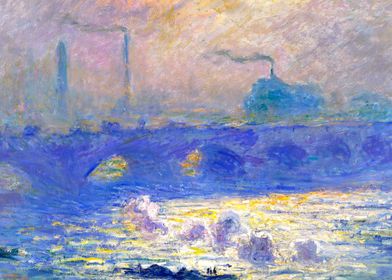 Waterloo Bridge by Monet