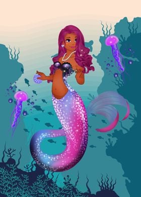 Purple Mermaid